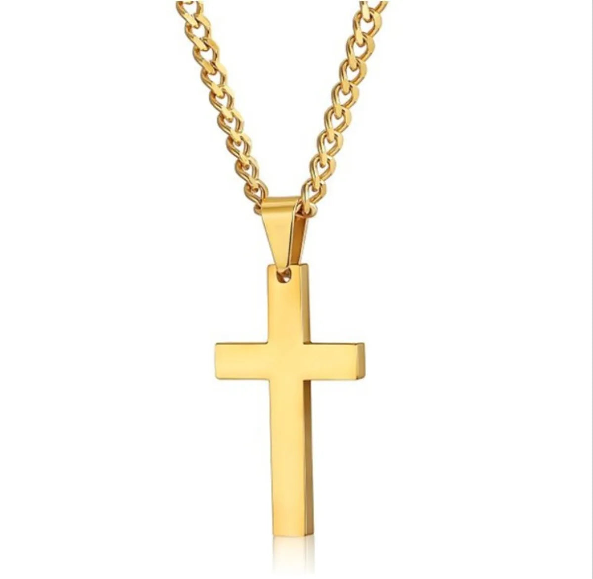 Hip-Hop Retro Plaid Alloy Men'S Pendant Necklace