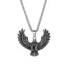 Hip-Hop Retro Punk Tortoise Snake Eagle 304 Stainless Steel Polishing Men'S Pendant Necklace