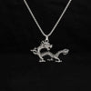 Hip-Hop Retro Rock Dragon Titanium Steel Chain Men'S Pendant Necklace