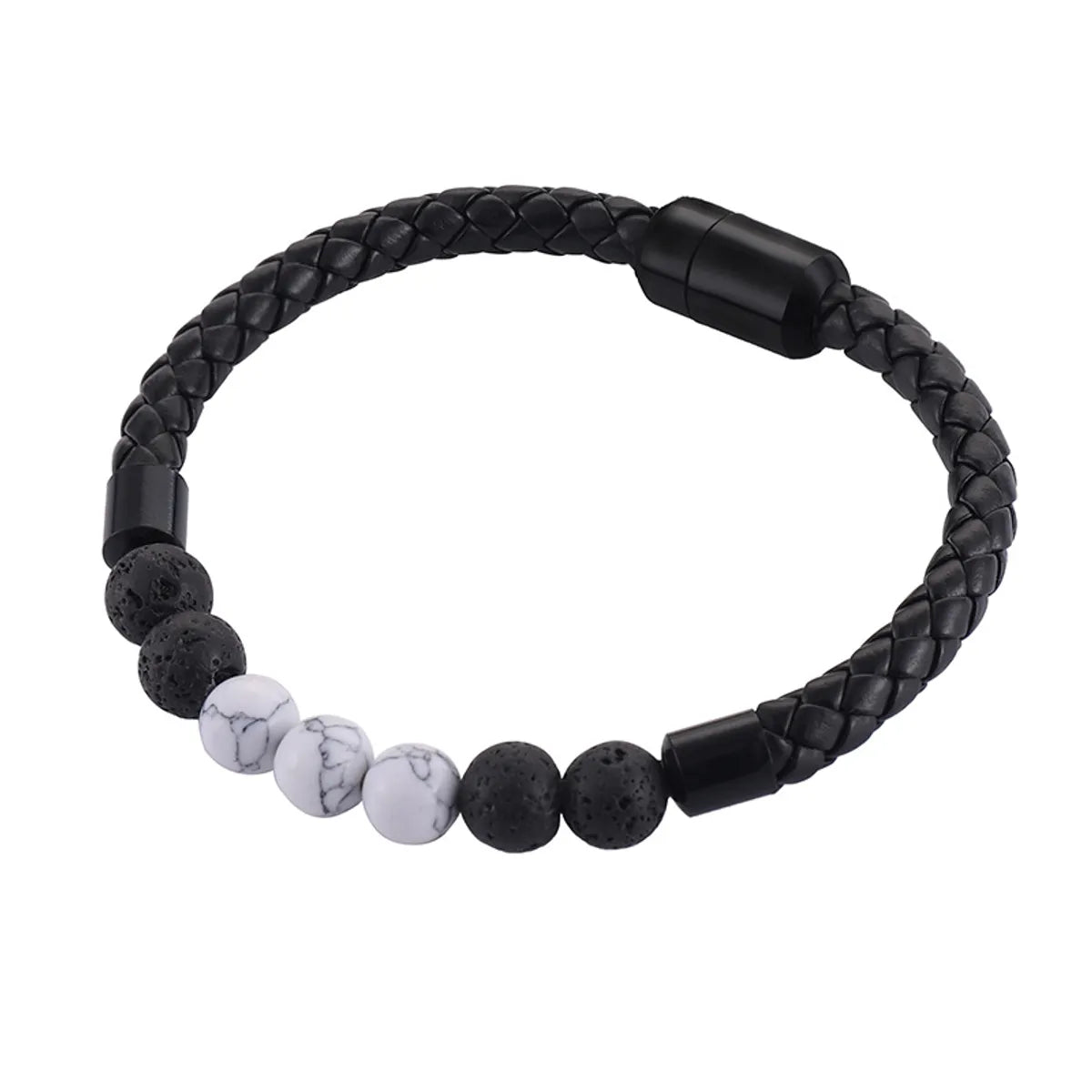 Hip-hop Retro Round Alloy Wholesale Bracelets