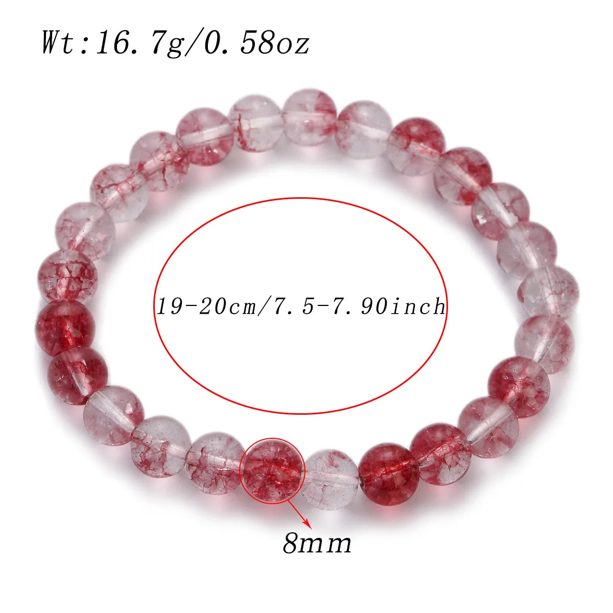 Hip-Hop Retro Round Artificial Crystal Wholesale Bracelets