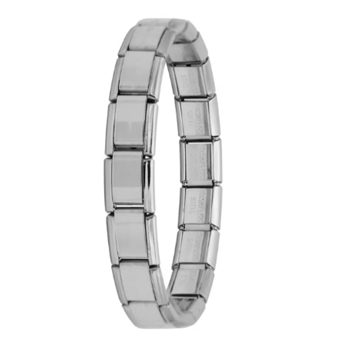 Hip-hop Retro Solid Color Stainless Steel Plating Bracelets