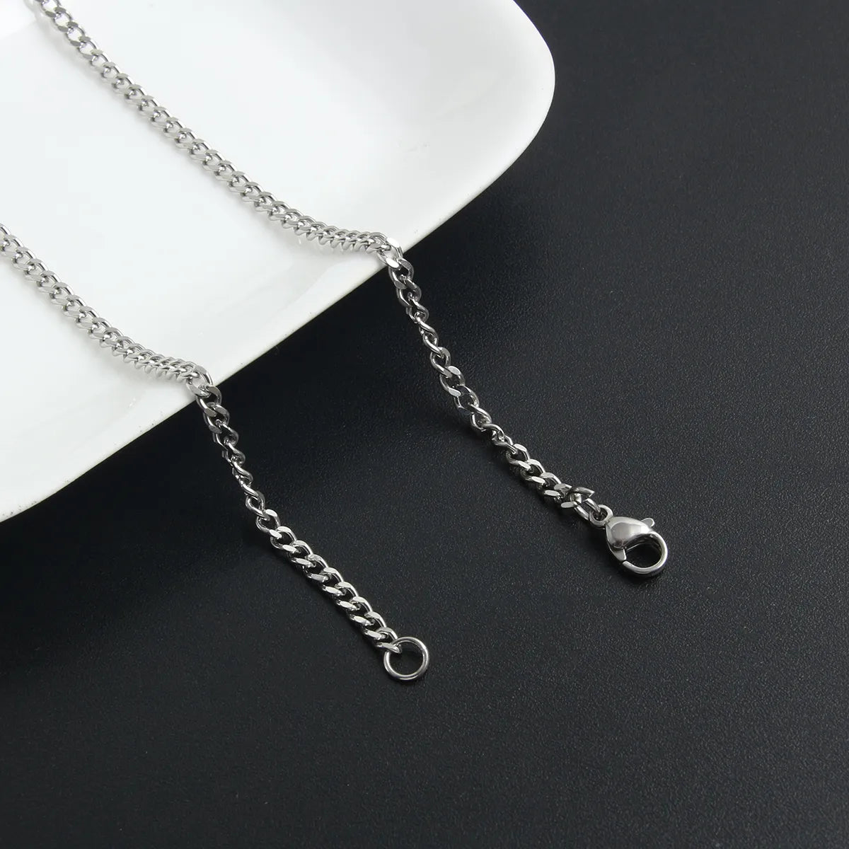 Hip-Hop Rock Geometric 304 Stainless Steel Unisex Necklace