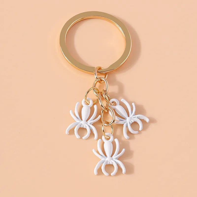 Hip-Hop Rock Punk Spider Alloy Keychain