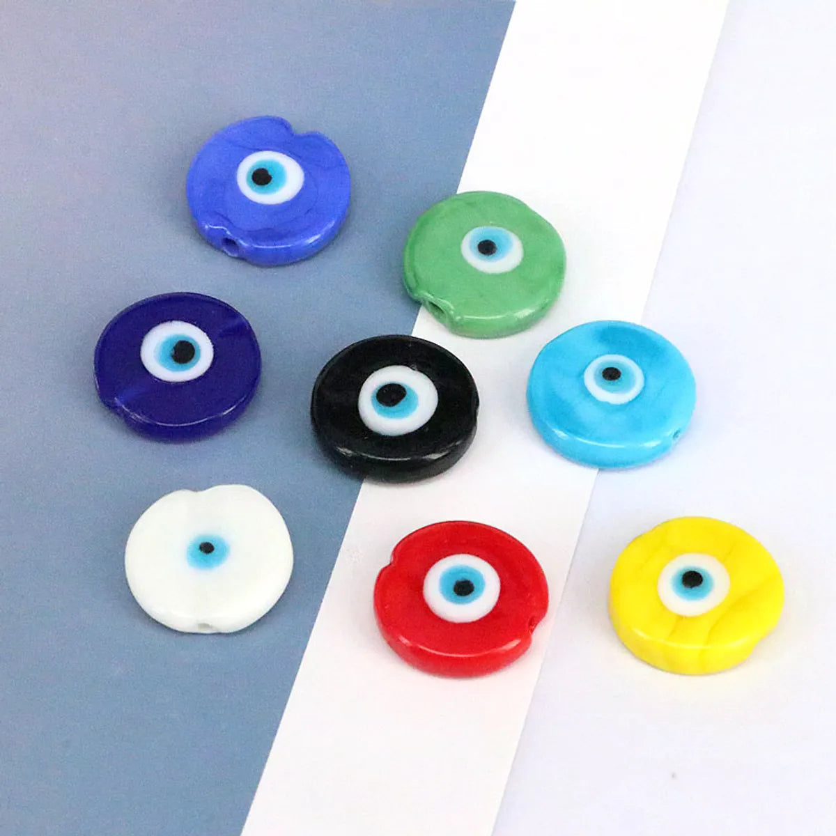 1 Piece Glass Round Eye