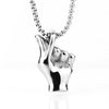 Hip-Hop Simple Style Animal Anchor Skull Alloy Titanium Steel Plating Unisex Pendant Necklace