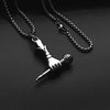 Hip-Hop Simple Style Animal Anchor Skull Alloy Titanium Steel Plating Unisex Pendant Necklace