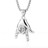 Hip-Hop Simple Style Animal Anchor Skull Alloy Titanium Steel Plating Unisex Pendant Necklace