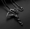 Hip-Hop Simple Style Animal Anchor Skull Alloy Titanium Steel Plating Unisex Pendant Necklace