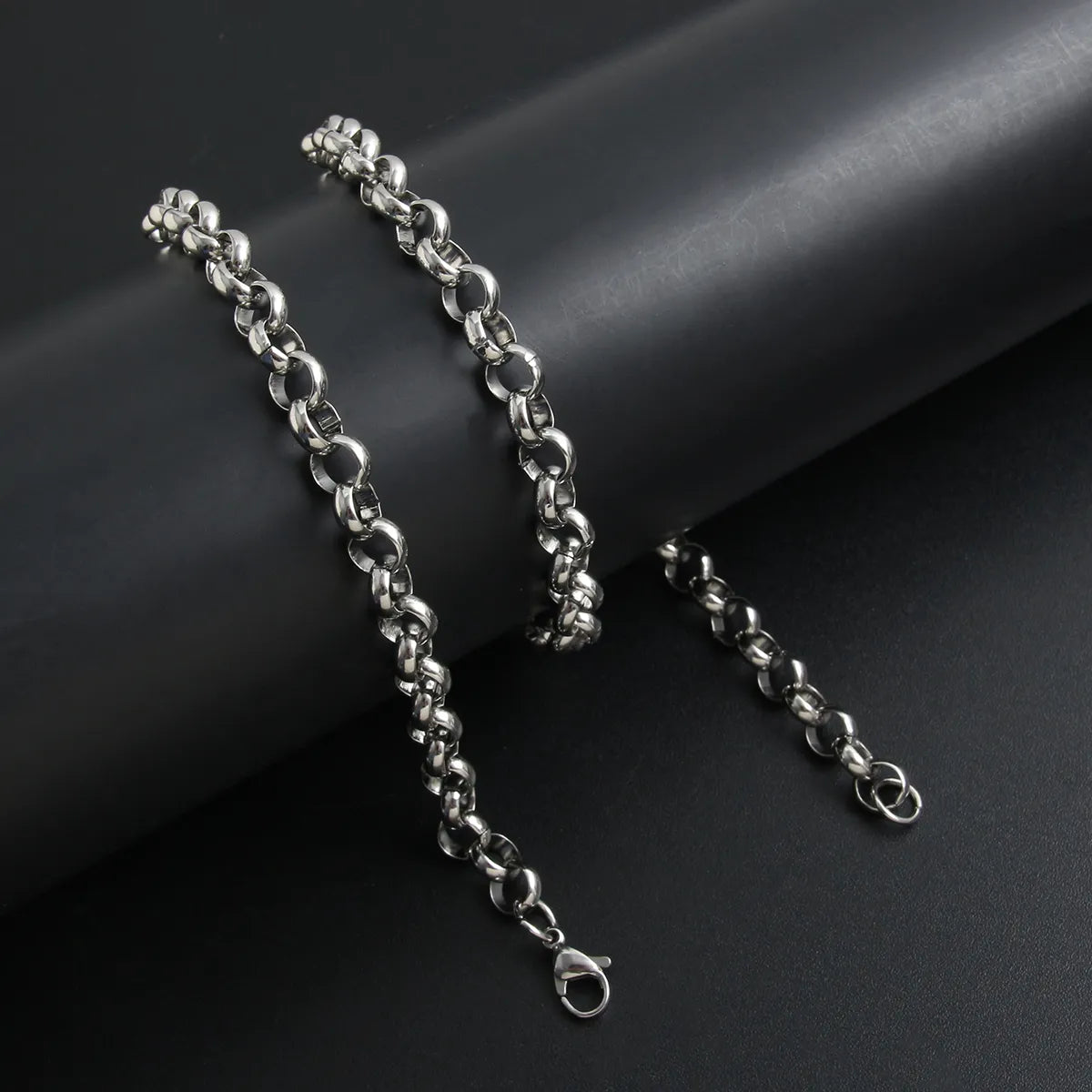 Hip-hop Simple Style Geometric Stainless Steel Plating Necklace