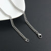 Hip-Hop Simple Style Geometric 304 Stainless Steel Unisex Necklace