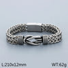 Hip-Hop Simple Style Knot 304 Stainless Steel 18K Gold Plated Men'S Bracelets