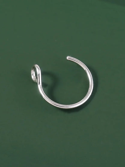 Hip-hop Solid Color Stainless Steel Nose Ring