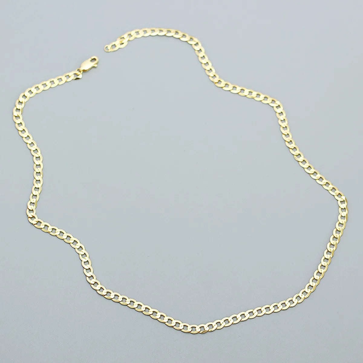 Hip-Hop Solid Color Sterling Silver Plating Necklace