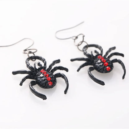 Hip-hop Spider Alloy Women's Drop Earrings