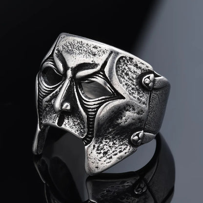 Hip-Hop Streetwear Geometric 304 Stainless Steel Men'S Rings