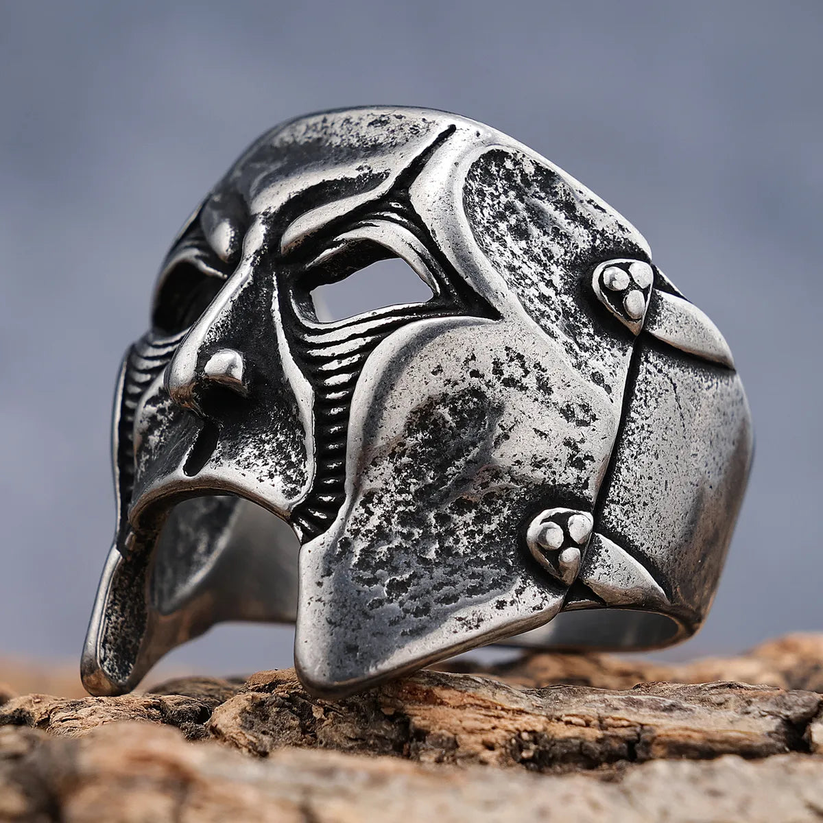 Hip-Hop Streetwear Geometric 304 Stainless Steel Men'S Rings