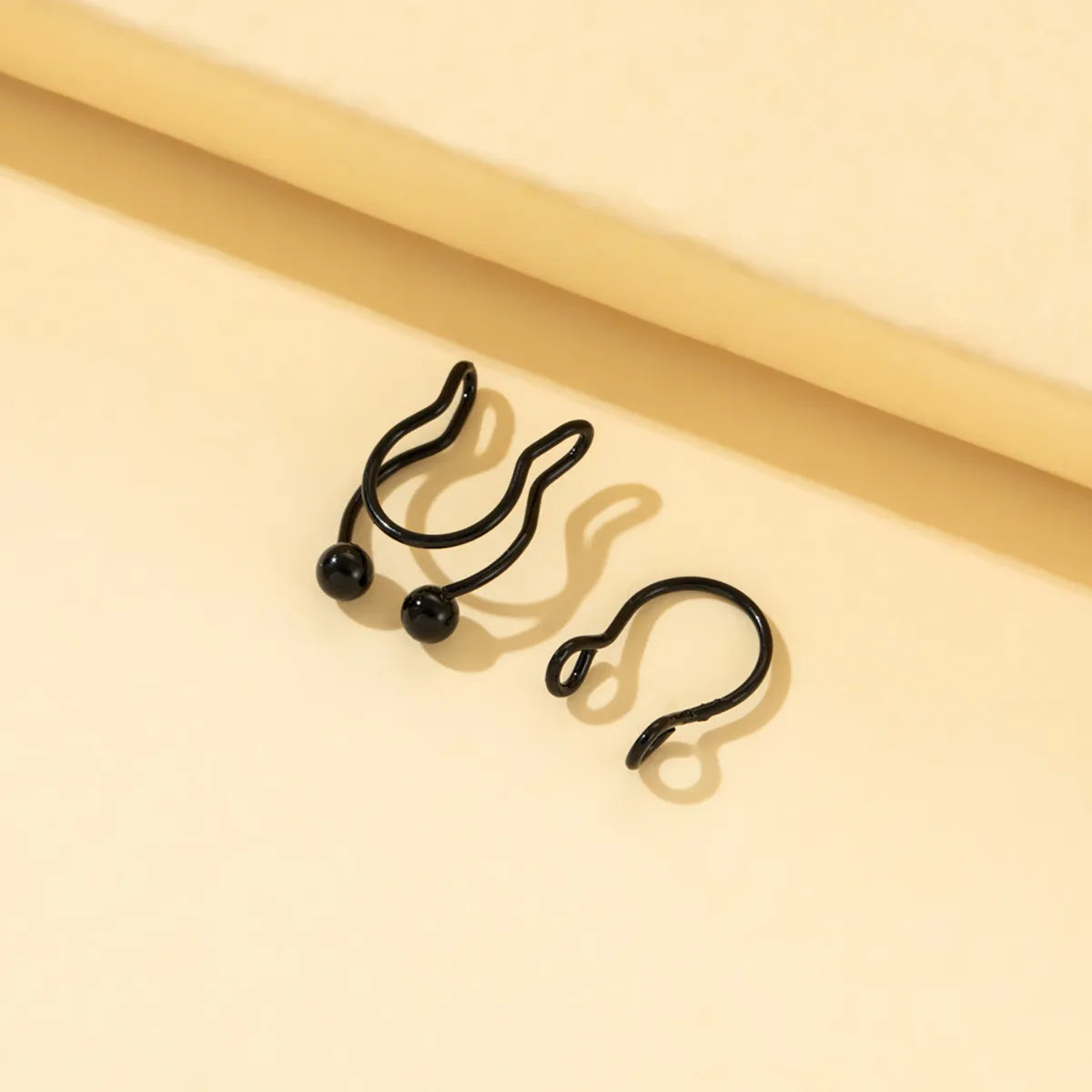 Hip-hop U Shape Alloy Plating Nose Ring