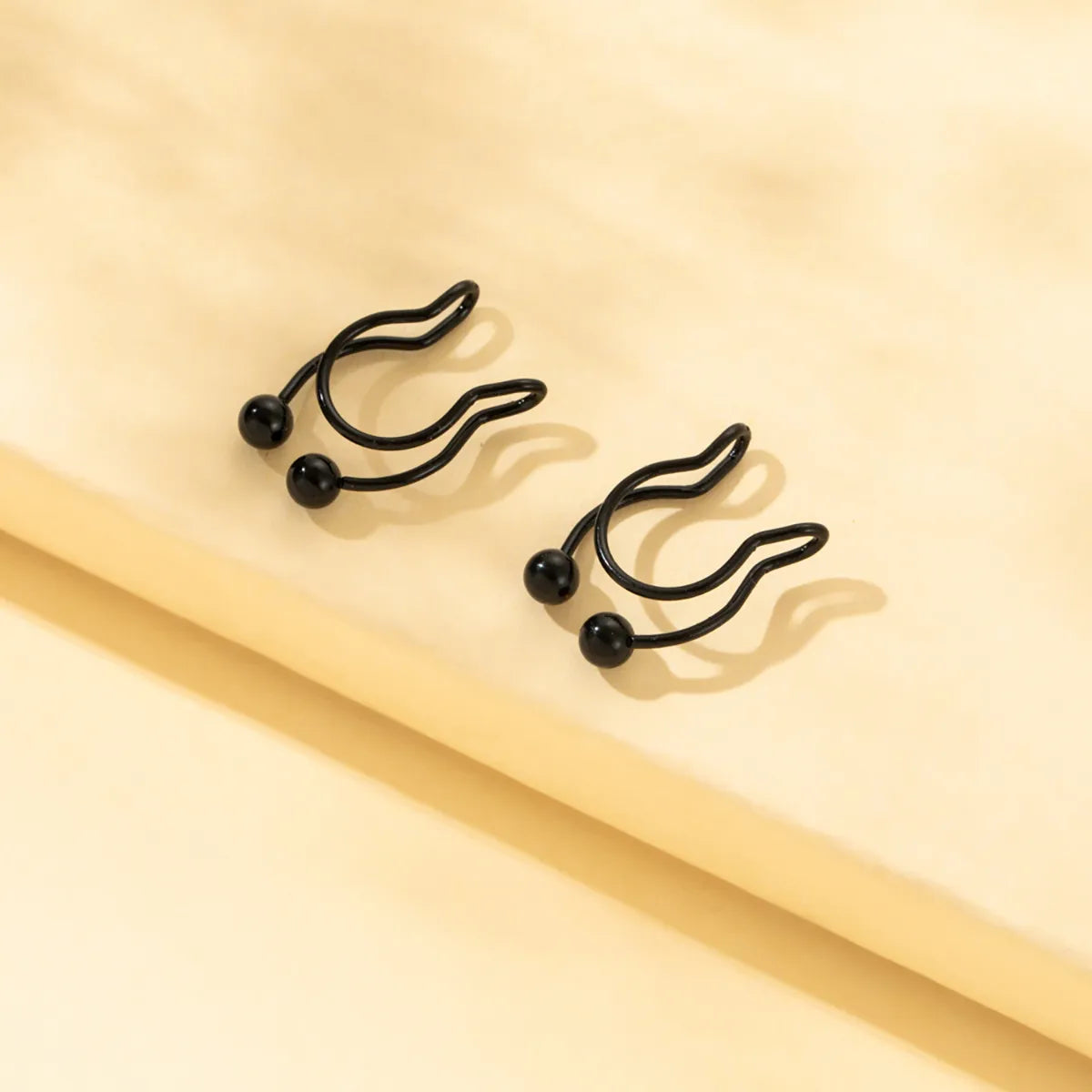 Hip-hop U Shape Alloy Plating Nose Ring