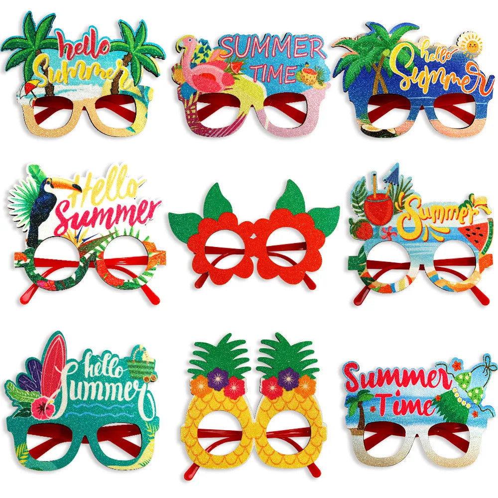 Hip-Hop Vacation Simple Style Letter Coconut Tree Fruit Plastic Felt Cloth Club Daily