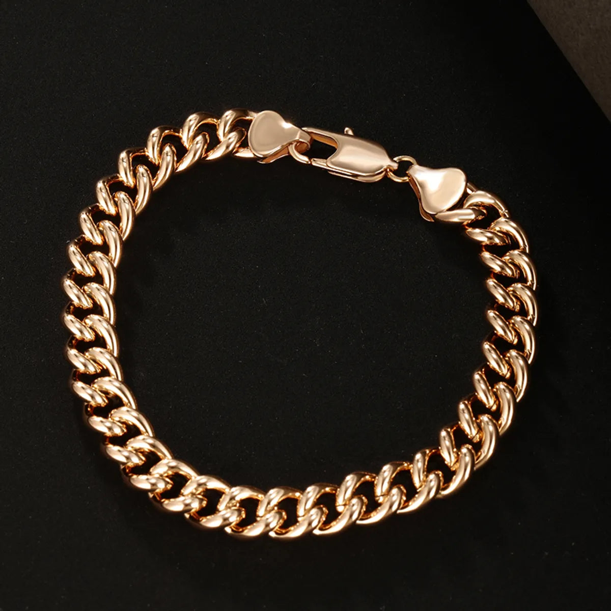 Hip-Hop Xuping Solid Color Copper Alloy Plating 18k Gold Plated Men'S Bracelets Necklace