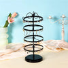 Hot 5 Layer 220 Hole Earrings Metal Rotating Earrings Storage Box, Exquisite Jewelry Display Stand