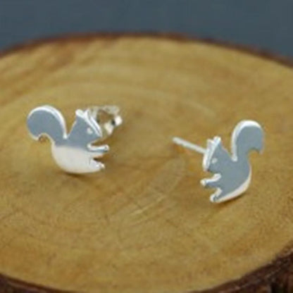 Fashion Animal Plating Alloy No Inlaid Earrings Ear Studs