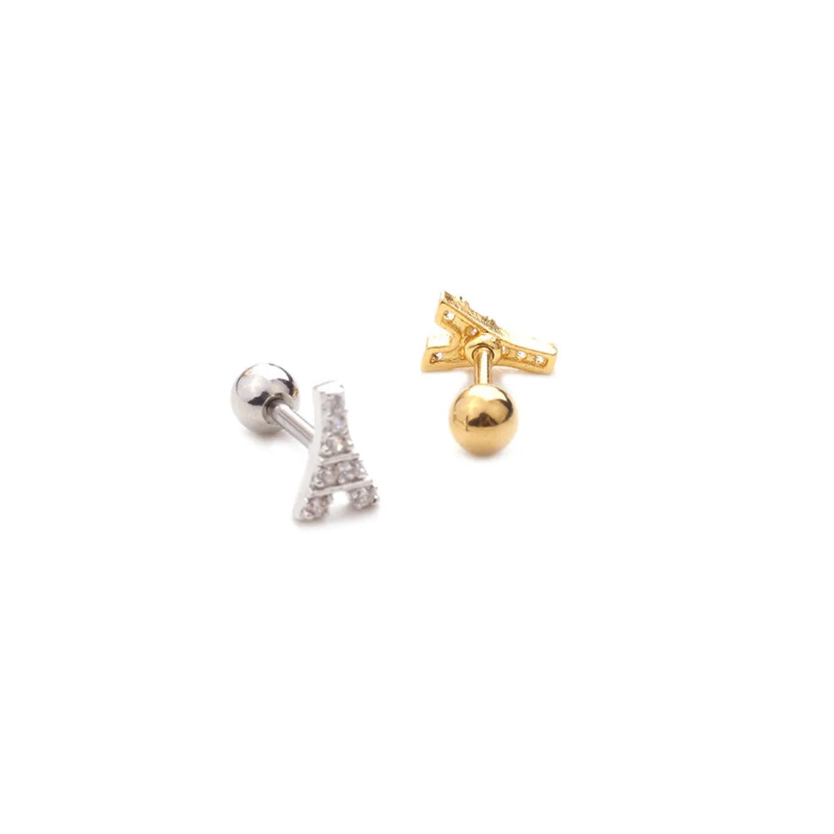 Flower Metal Ear Studs