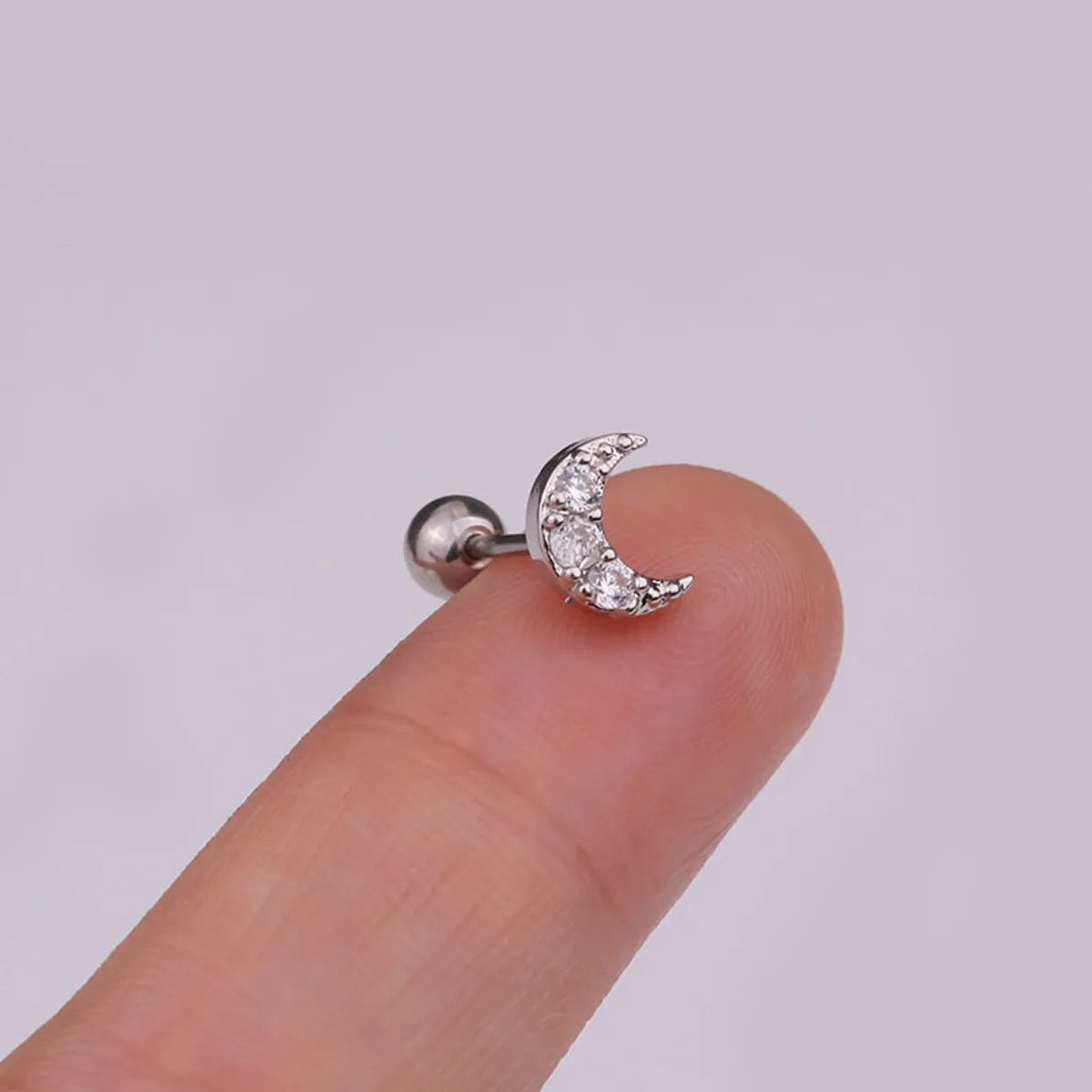 Fashion Crown Plating Metal Earrings Ear Studs