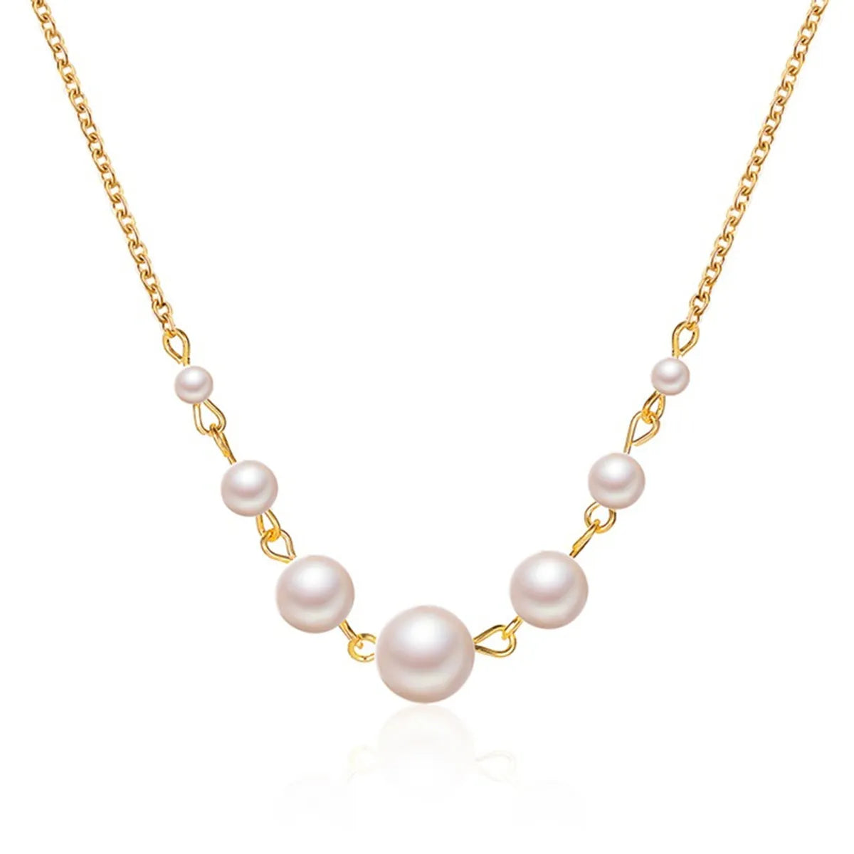 Hot Selling Fashion Simple Pearl Necklace Wholesale