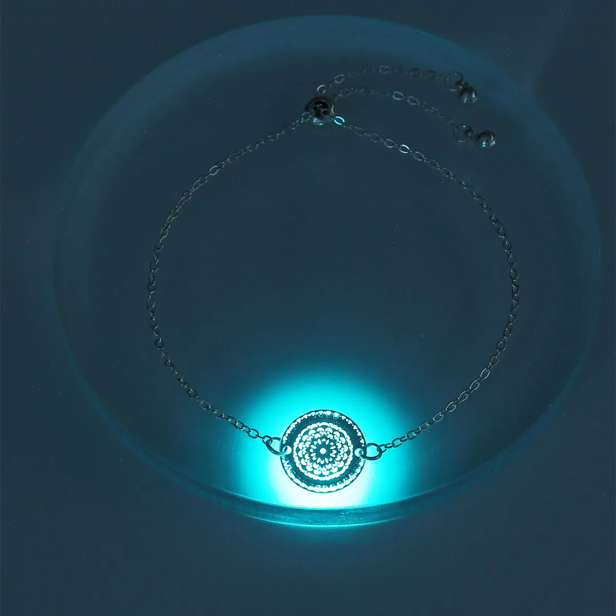 Hot-Selling Luminous Moon Bracelet Creative Simple Civet Cat Fluorescent Anklet Accessories