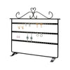 Hot-Selling Three-Tier Iron Display Rack Double-Sided Earring Storage Rack Wholesale Nihaojewelry