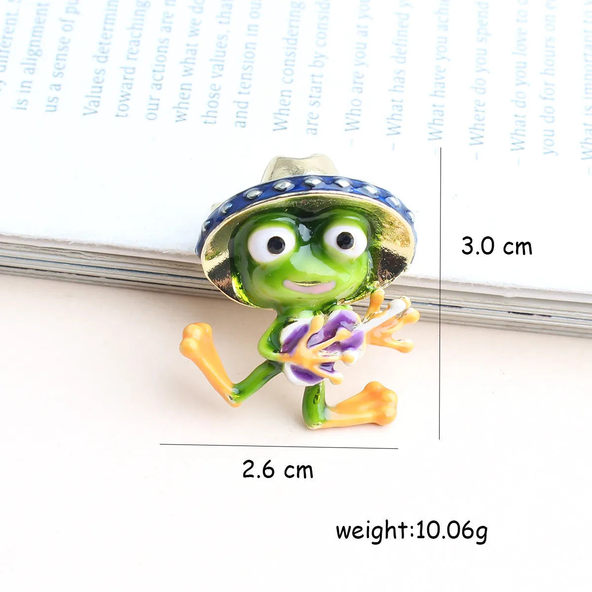 Ig Style Cartoon Style Frog Alloy Inlay Artificial Gemstones Unisex Brooches