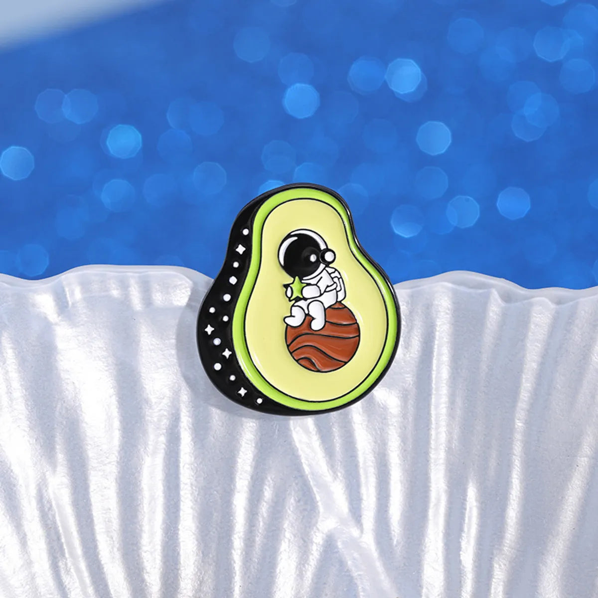 IG Style Cartoon Style Fruit Zinc Alloy Stoving Varnish Plating Unisex Brooches