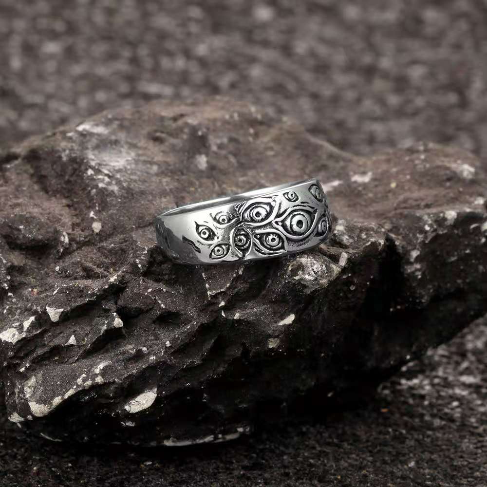 Ig Style Cool Style Eye Alloy Plating Men'S Rings