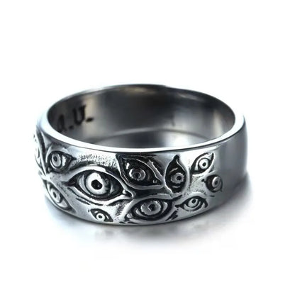 Ig Style Cool Style Eye Alloy Plating Men'S Rings