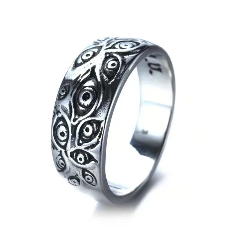 Ig Style Cool Style Eye Alloy Plating Men'S Rings