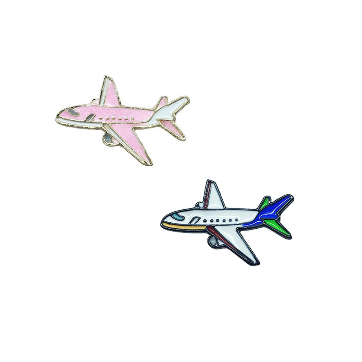 Ig Style Cute Airplane Alloy Unisex Brooches