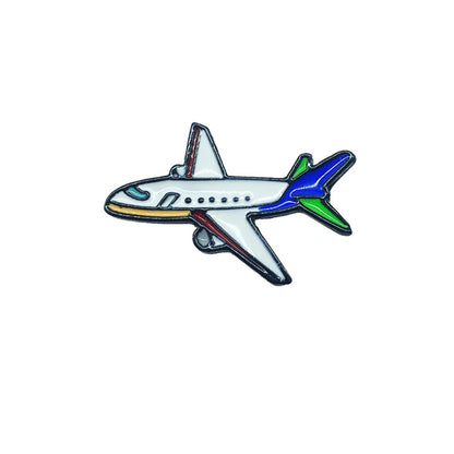 Ig Style Cute Airplane Alloy Unisex Brooches