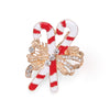 IG Style Cute Christmas Tree Santa Claus Snowflake Zinc Alloy Enamel Inlay Rhinestones Pearl Unisex Brooches