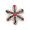 IG Style Cute Christmas Tree Santa Claus Snowflake Zinc Alloy Enamel Inlay Rhinestones Pearl Unisex Brooches