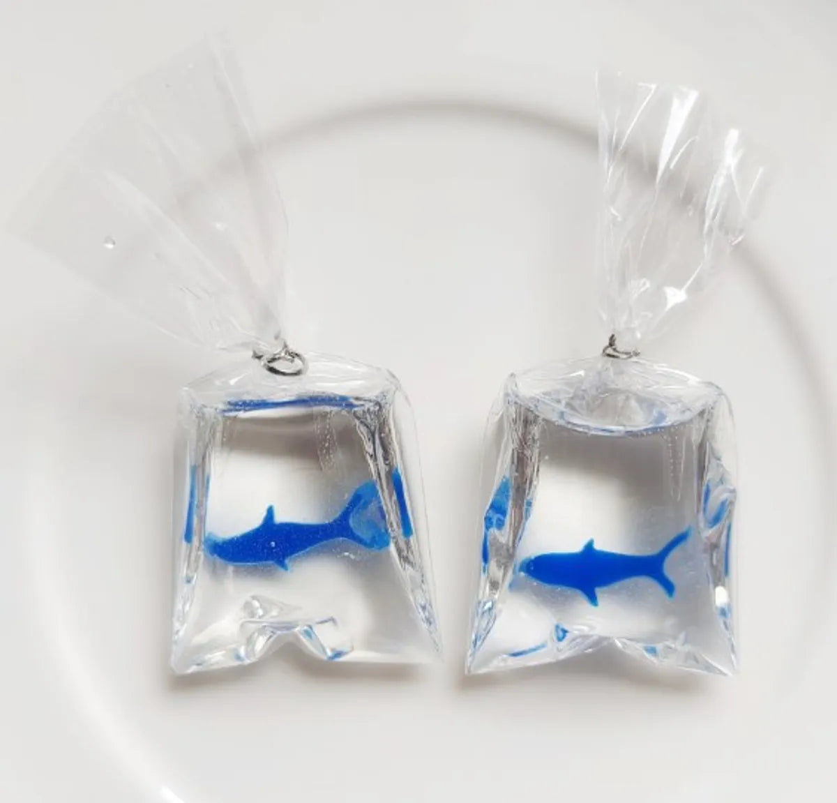 Ig Style Cute Goldfish Carp Resin Epoxy Jewelry Accessories