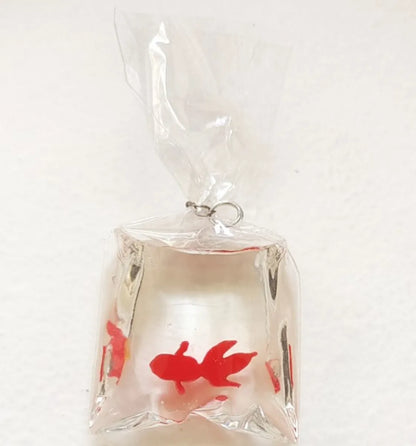 Ig Style Cute Goldfish Carp Resin Epoxy Jewelry Accessories