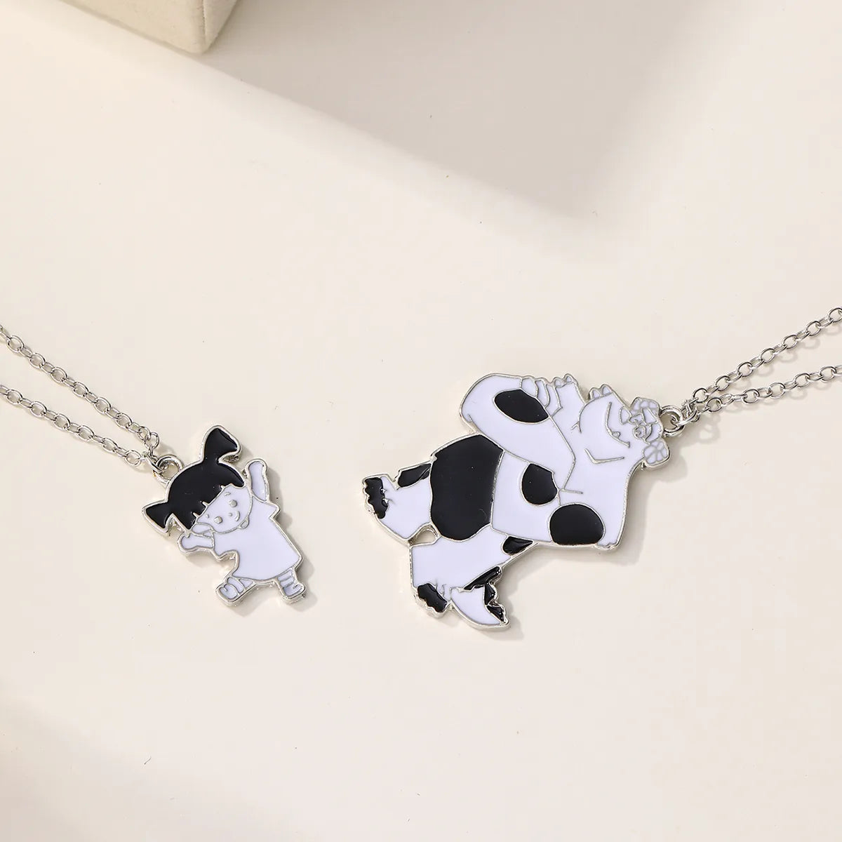 IG Style Cute Simple Style Cartoon Character Cat Alloy Wholesale Pendant Necklace