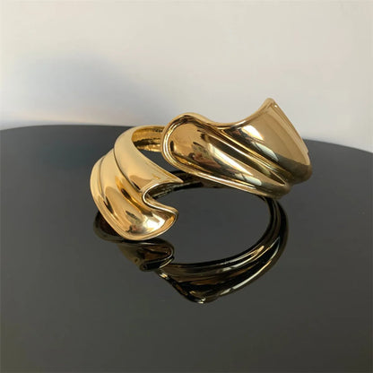 Ig Style Elegant Geometric Alloy Plating Gold Plated Silver Plated Women'S Bangle