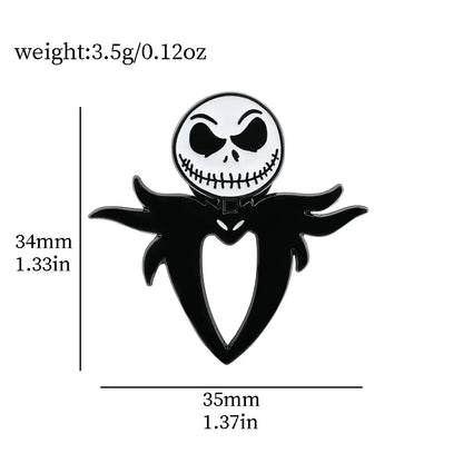 Ig Style Funny Pumpkin Heart Shape Skull Alloy Plating Unisex Brooches