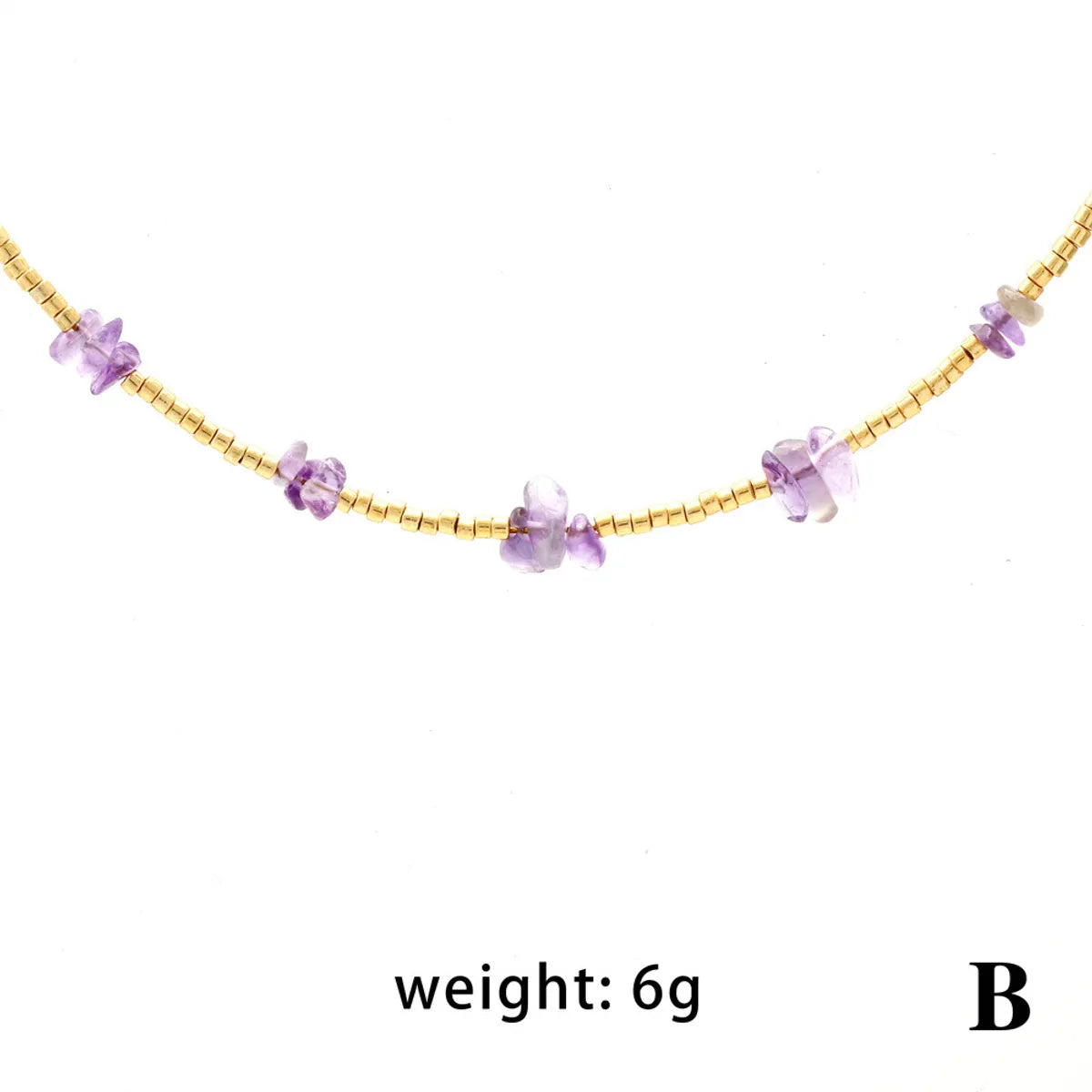 Ig Style Geometric Freshwater Pearl Glass Gravel Beaded Inlay Zircon Necklace