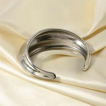 Ig Style Geometric Stainless Steel Bangle