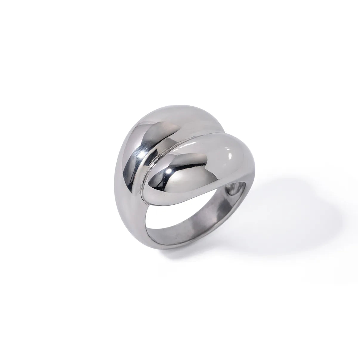 Ig Style Geometric Stainless Steel Rings