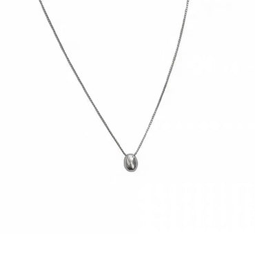 Ig Style Lady Water Droplets Sterling Silver Plating Necklace